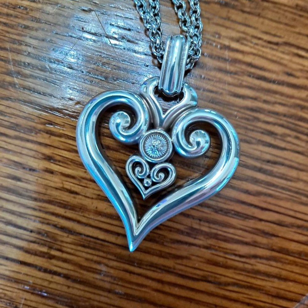 Brighton Alcazar Heart Glint Convertible Necklace